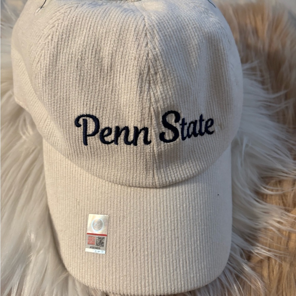 Pony Cream Cap with Embroidery